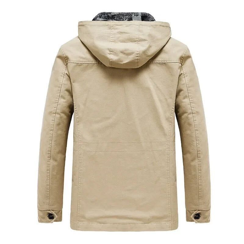 Eleganta jaka ar vairākām kabatām