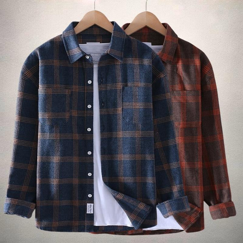 JONATHAN | ELEGANT PLAID SHIRT - Echelon Lifestyle
