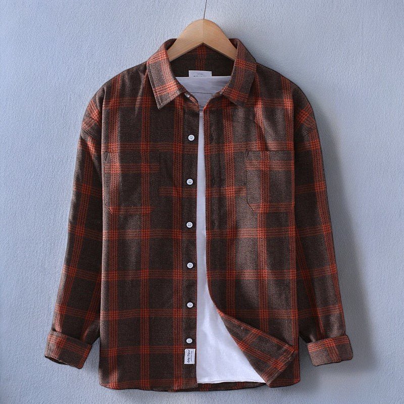 JONATHAN | ELEGANT PLAID SHIRT - Echelon Lifestyle