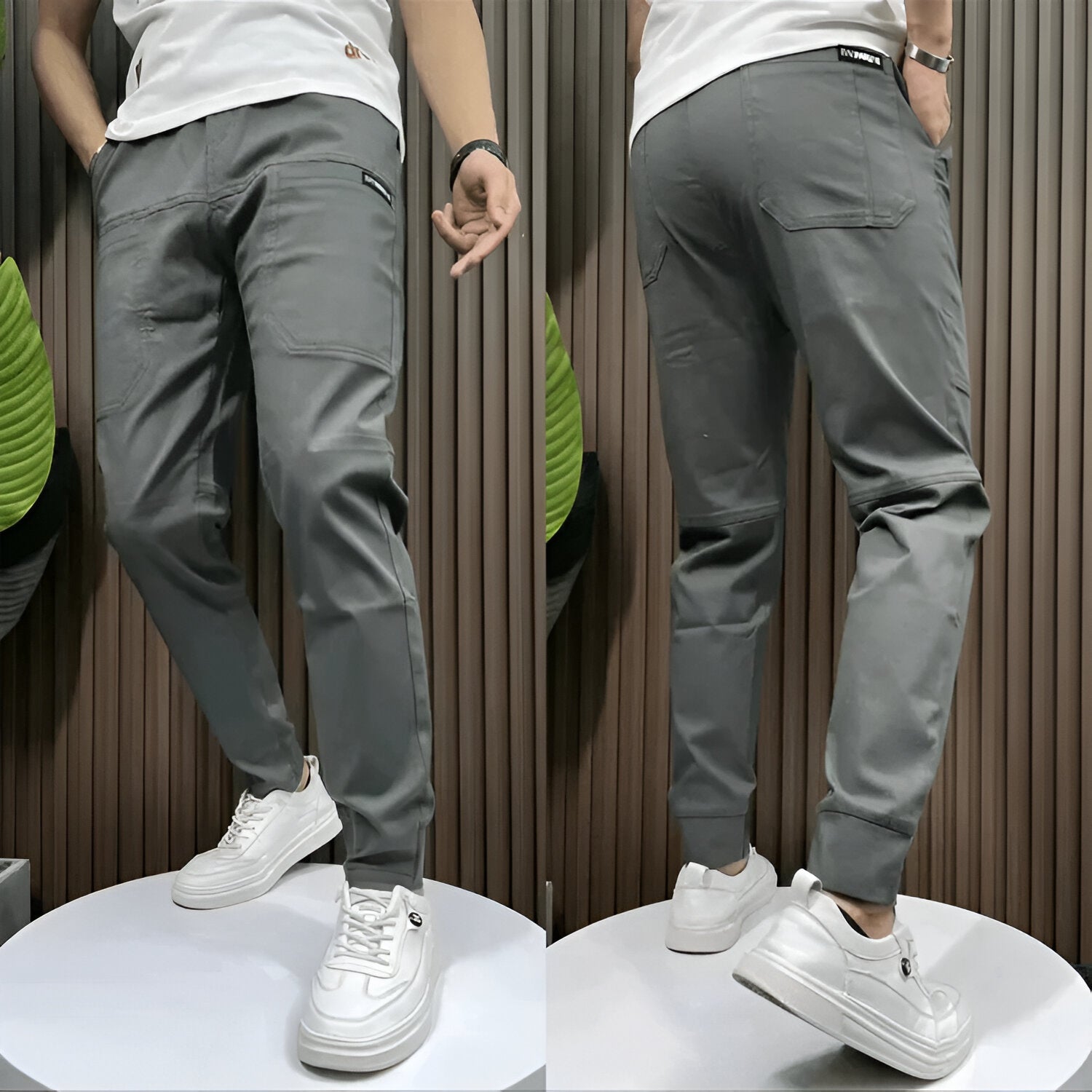 ETHAN | PREMIUM STRETCH CARGO PANTS - Echelon Lifestyle