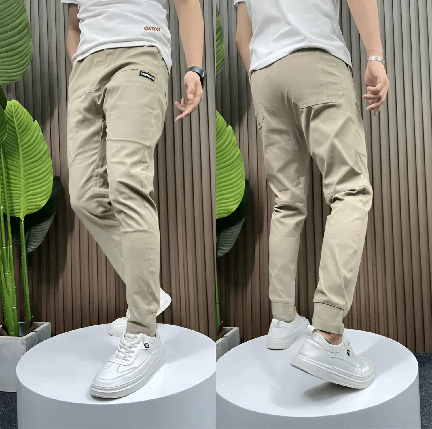 ETHAN | PREMIUM STRETCH CARGO PANTS - Echelon Lifestyle