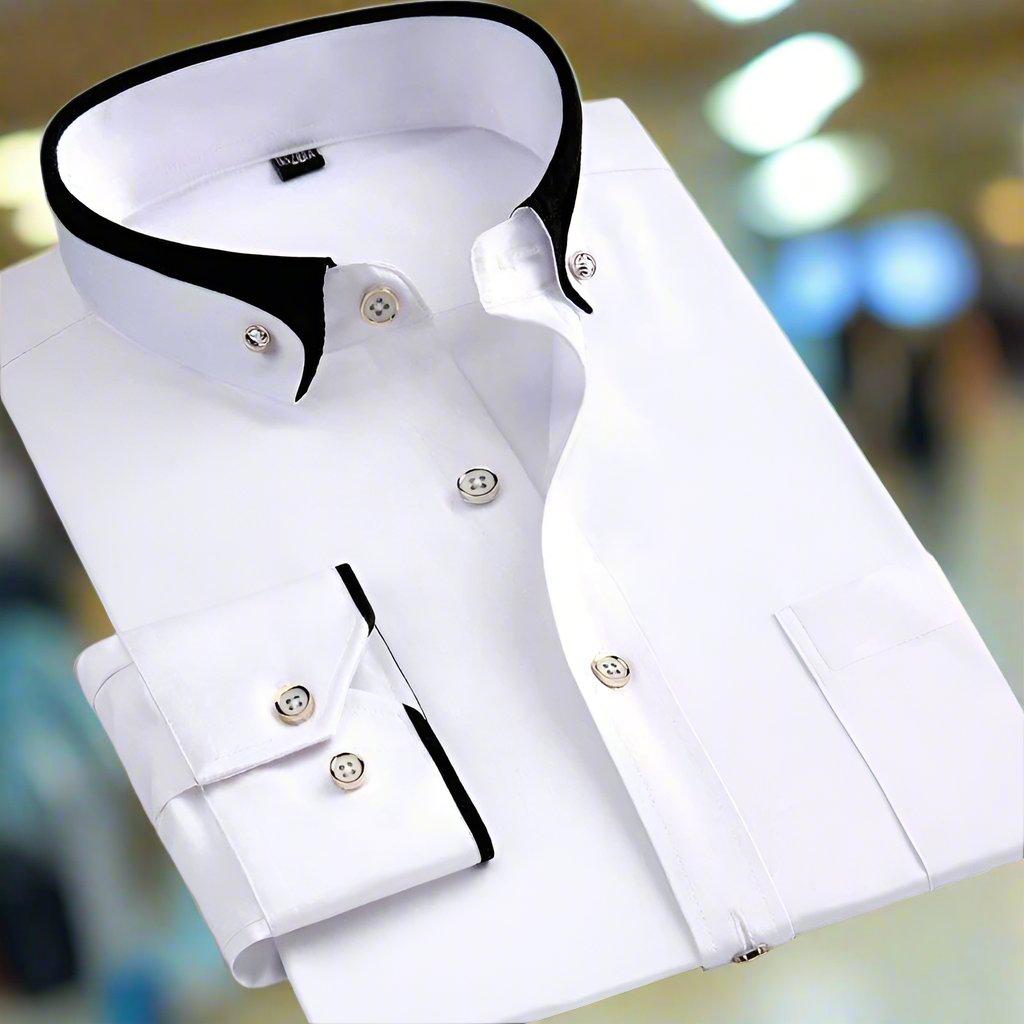Iver™ | Classic Long-Sleeve Shirt - Echelon Lifestyle