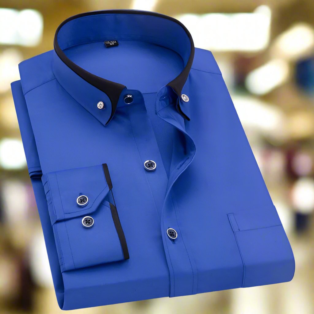 Iver™ | Classic Long-Sleeve Shirt - Echelon Lifestyle