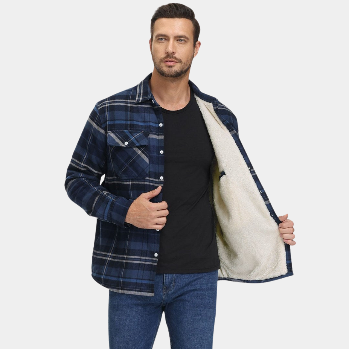 JACKSON | LINED FLEECE JACKET - Echelon Lifestyle