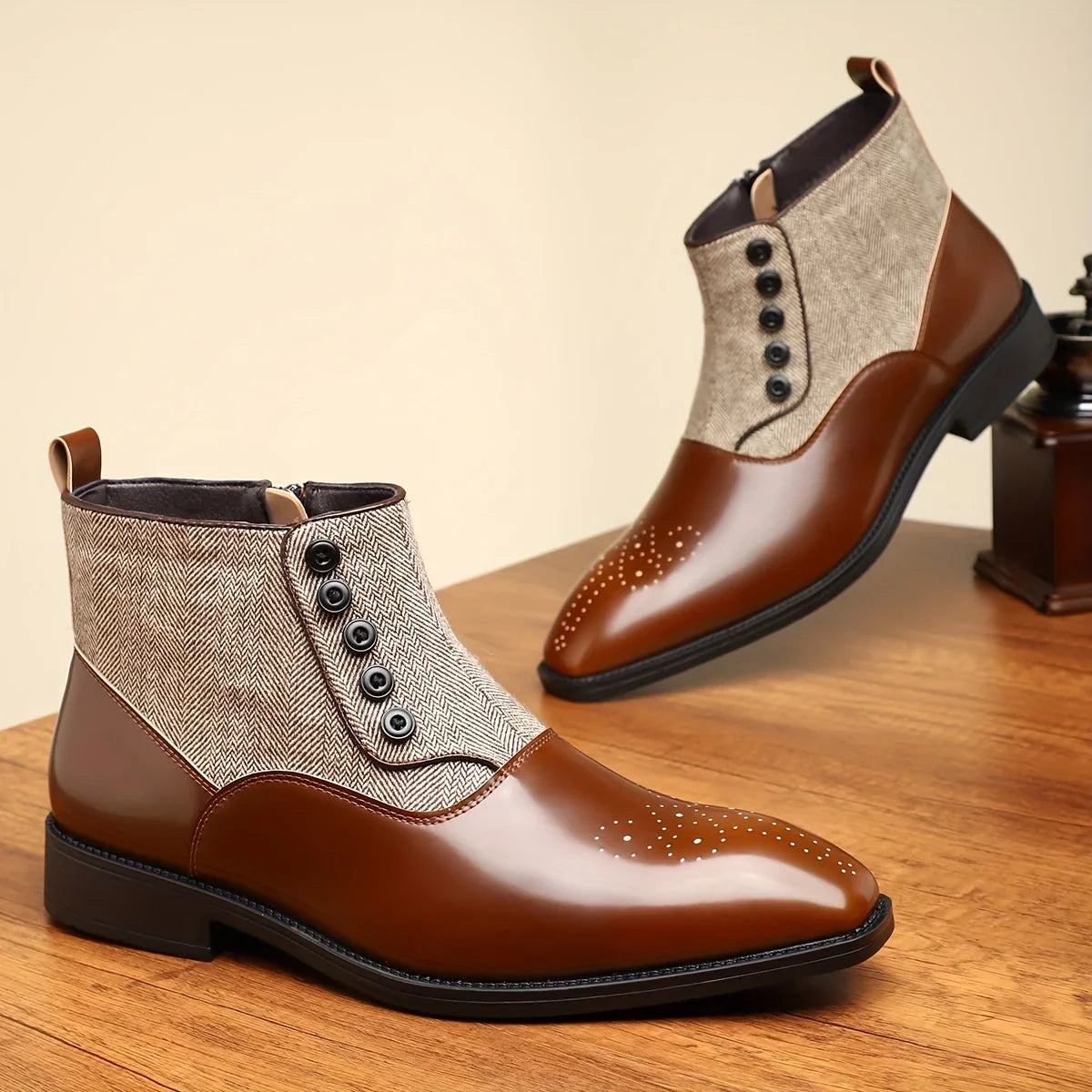 Gerald Wentworth Chelsea Leather Boots - Echelon Lifestyle