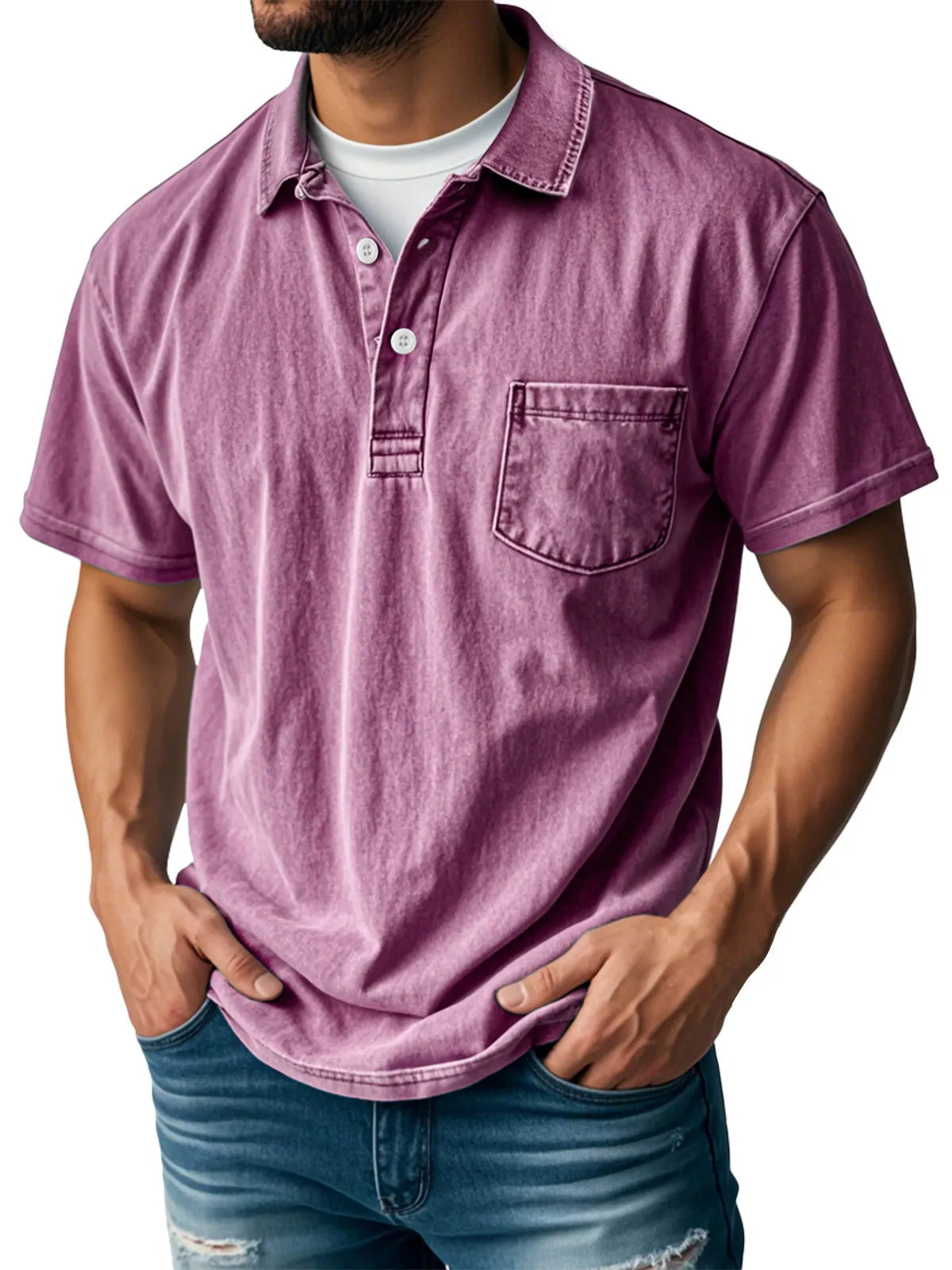 ETHAN | VINTAGE POLO - Echelon Lifestyle