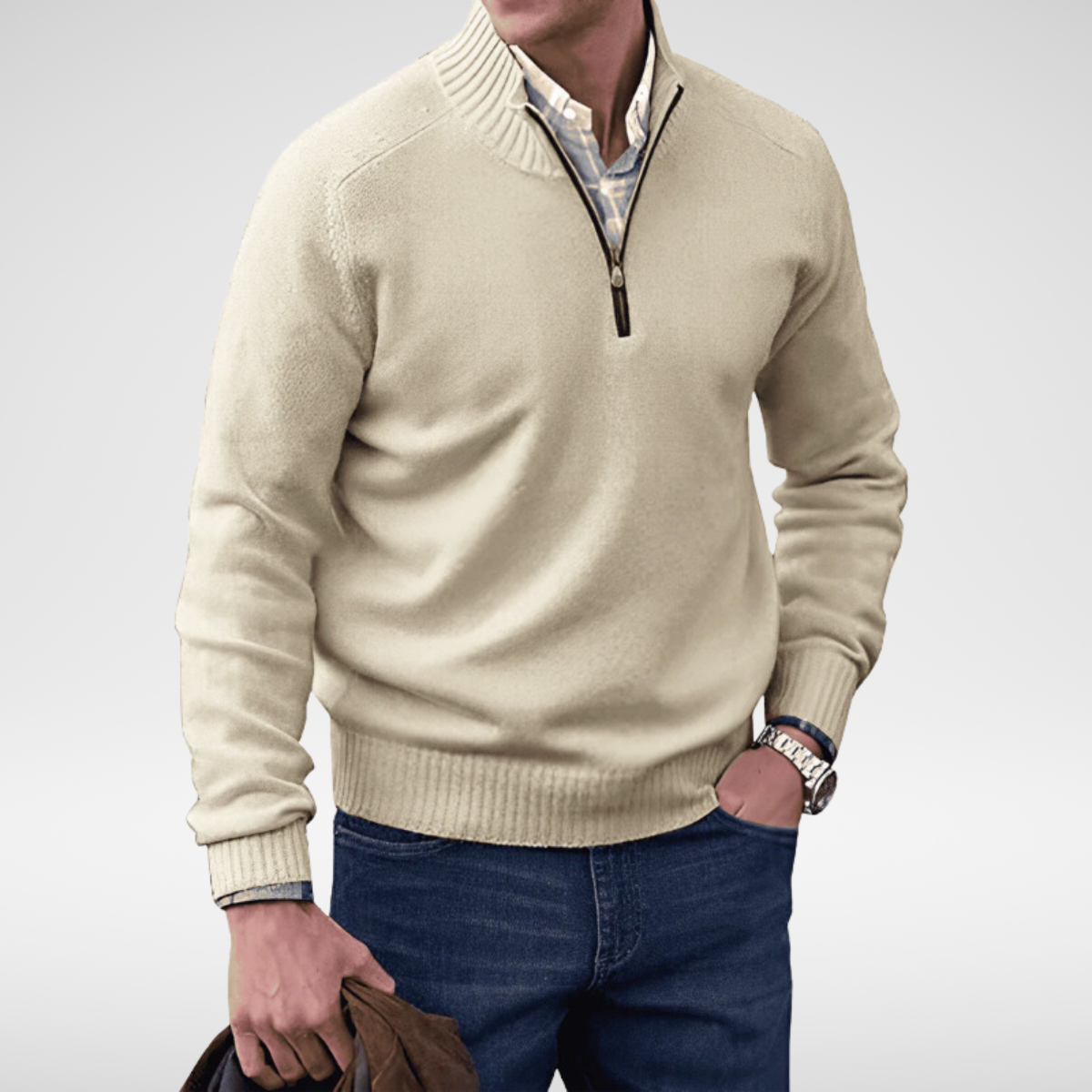 NICHOLAS | LUXURY PULLOVER - Echelon Lifestyle