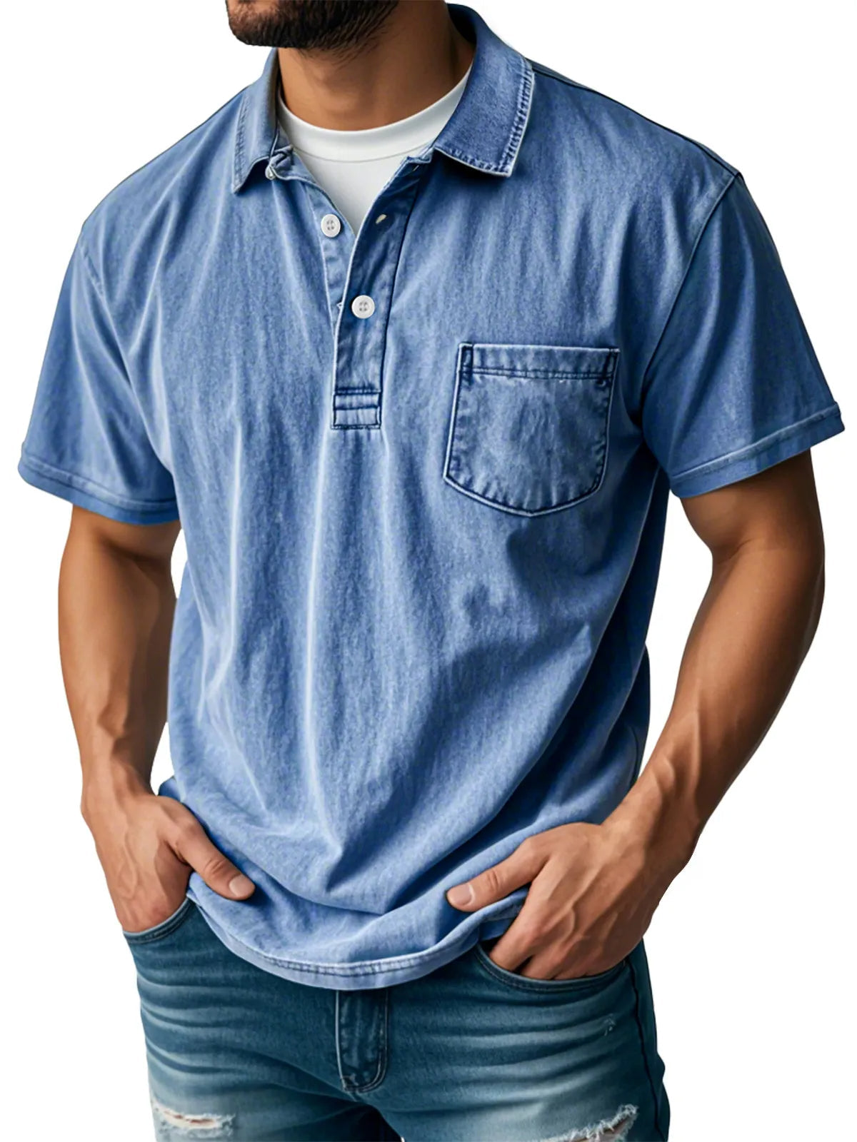 ETHAN | VINTAGE POLO - Echelon Lifestyle