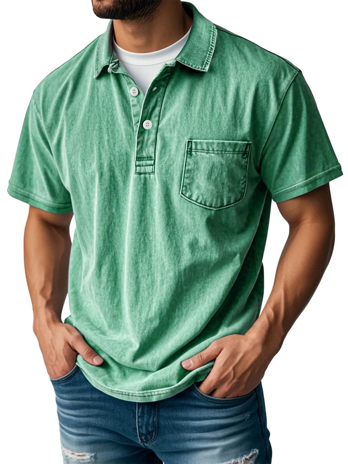 ETHAN | VINTAGE POLO - Echelon Lifestyle