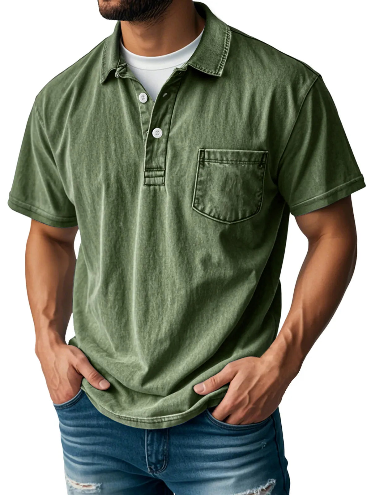 ETHAN | VINTAGE POLO - Echelon Lifestyle