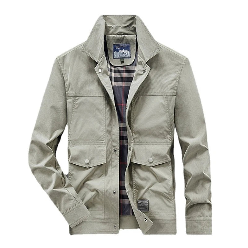 Giacca Utility Foderata in Tartan delle Highlands - Echelon Lifestyle