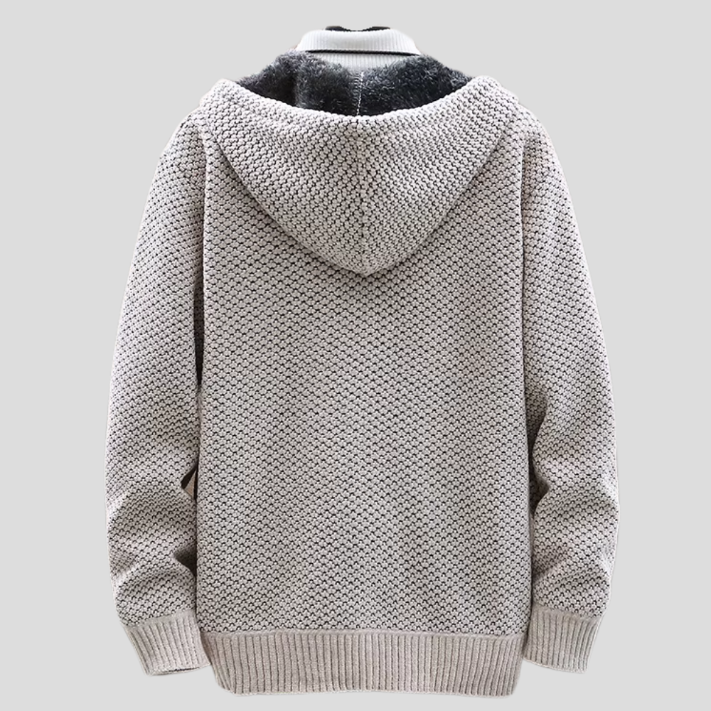 Oslo Knit Hoodie - Echelon Lifestyle