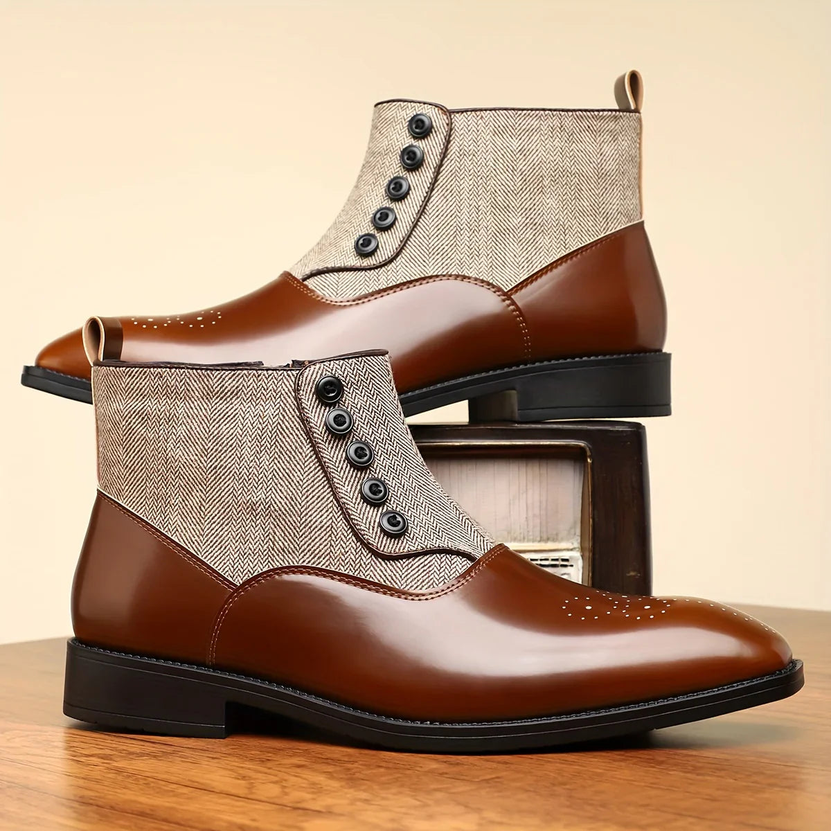 Gerald Wentworth Chelsea Leather Boots - Echelon Lifestyle