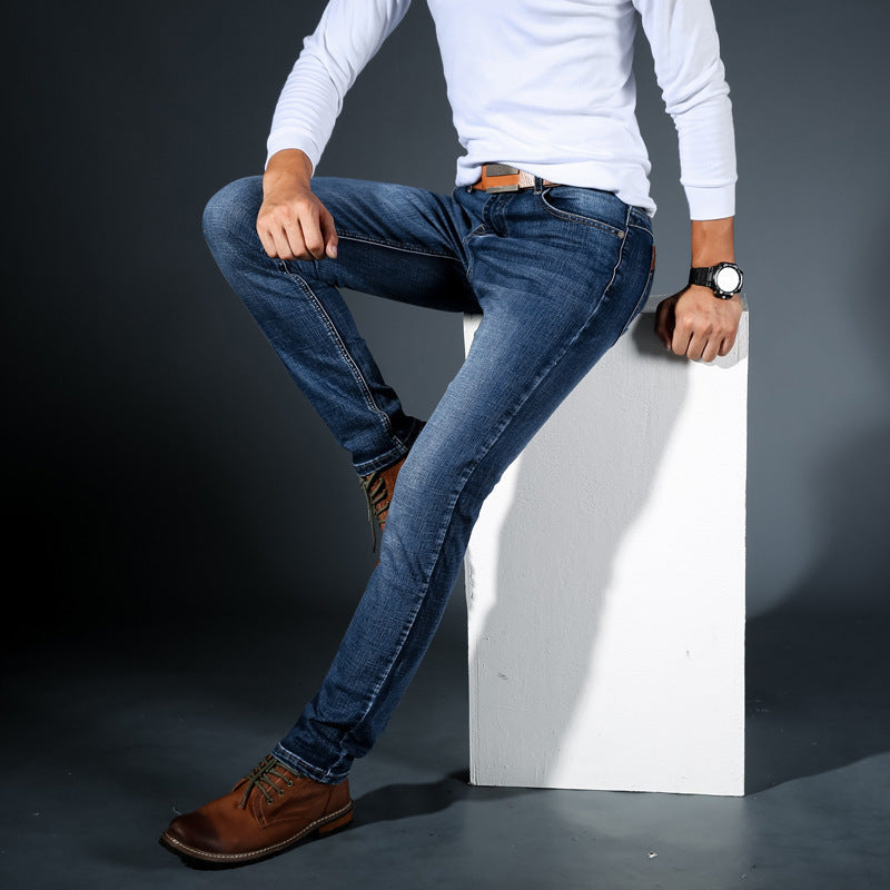 UMBERTO | Slim-Fit Stretch Jeans - Echelon Lifestyle