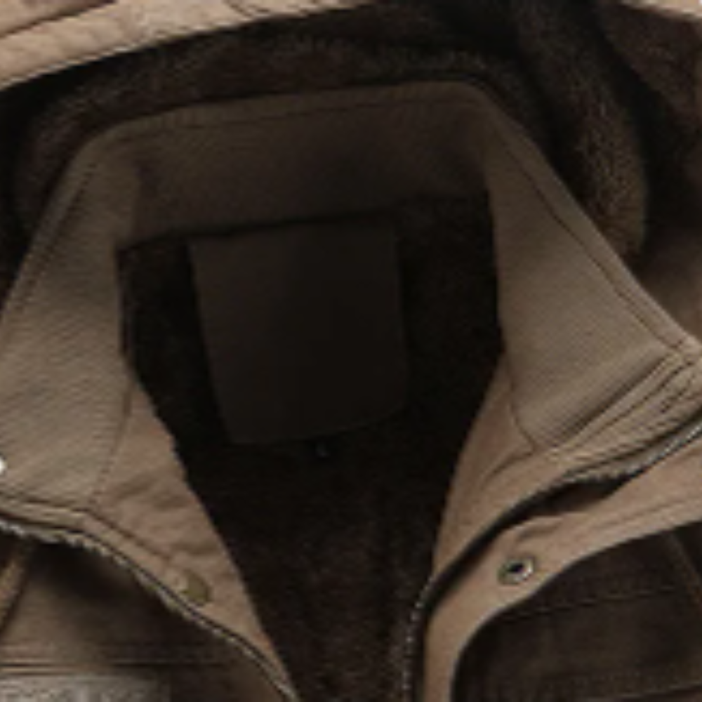 Eleganta vēja necaurlaidīga ziemas jaka