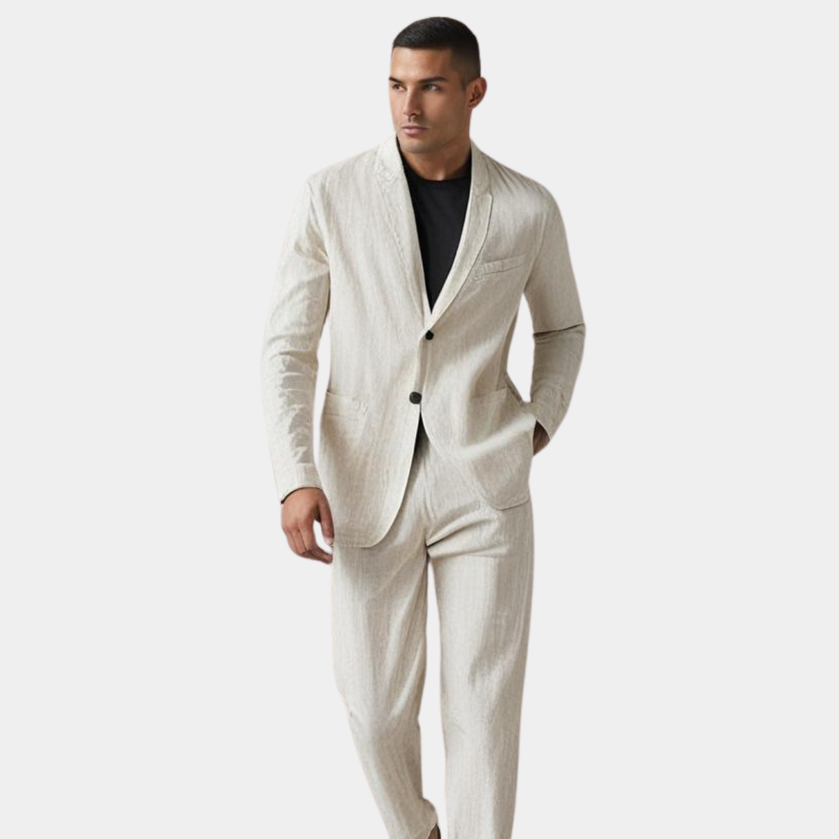 JULIAN | ELEGANT LINEN SUIT - Echelon Lifestyle