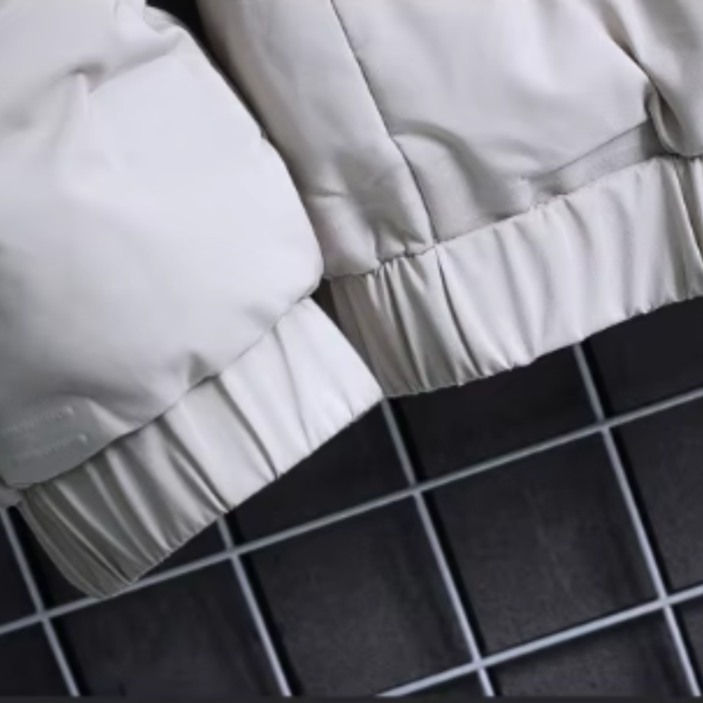 Eleganta vīriešu pūkainā jaka