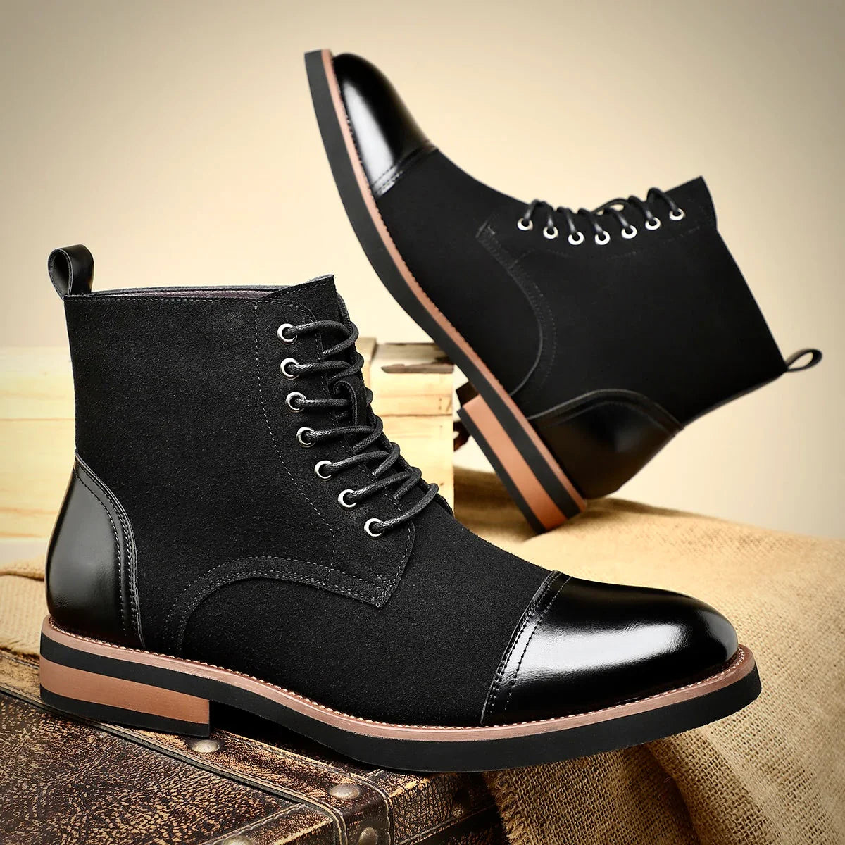 Oliver Ashford Oxford Leather Boots - Echelon Lifestyle