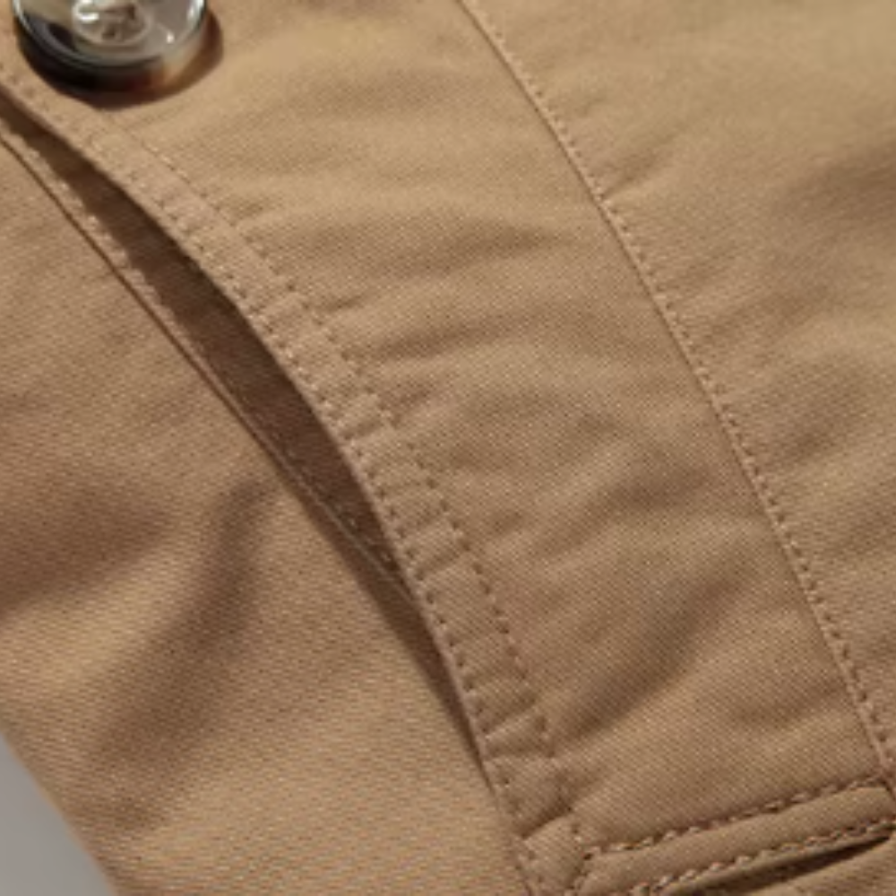 Eleganta polsterēta tranšejas mēteli