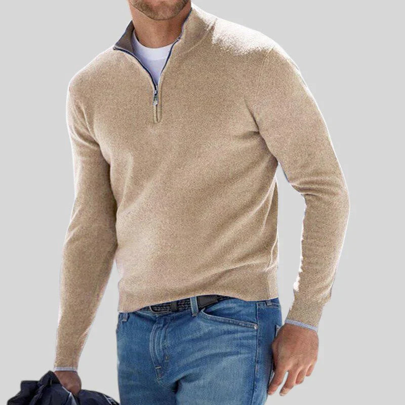 JULIAN | PREMIUM ZIP SWEATER - Echelon Lifestyle