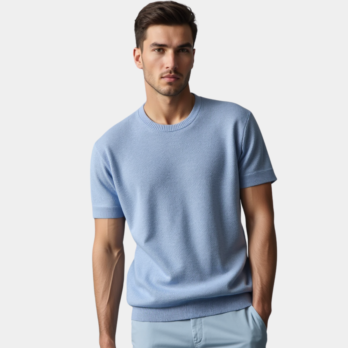 NATHAN | STYLISH KNIT SHIRT - Echelon Lifestyle