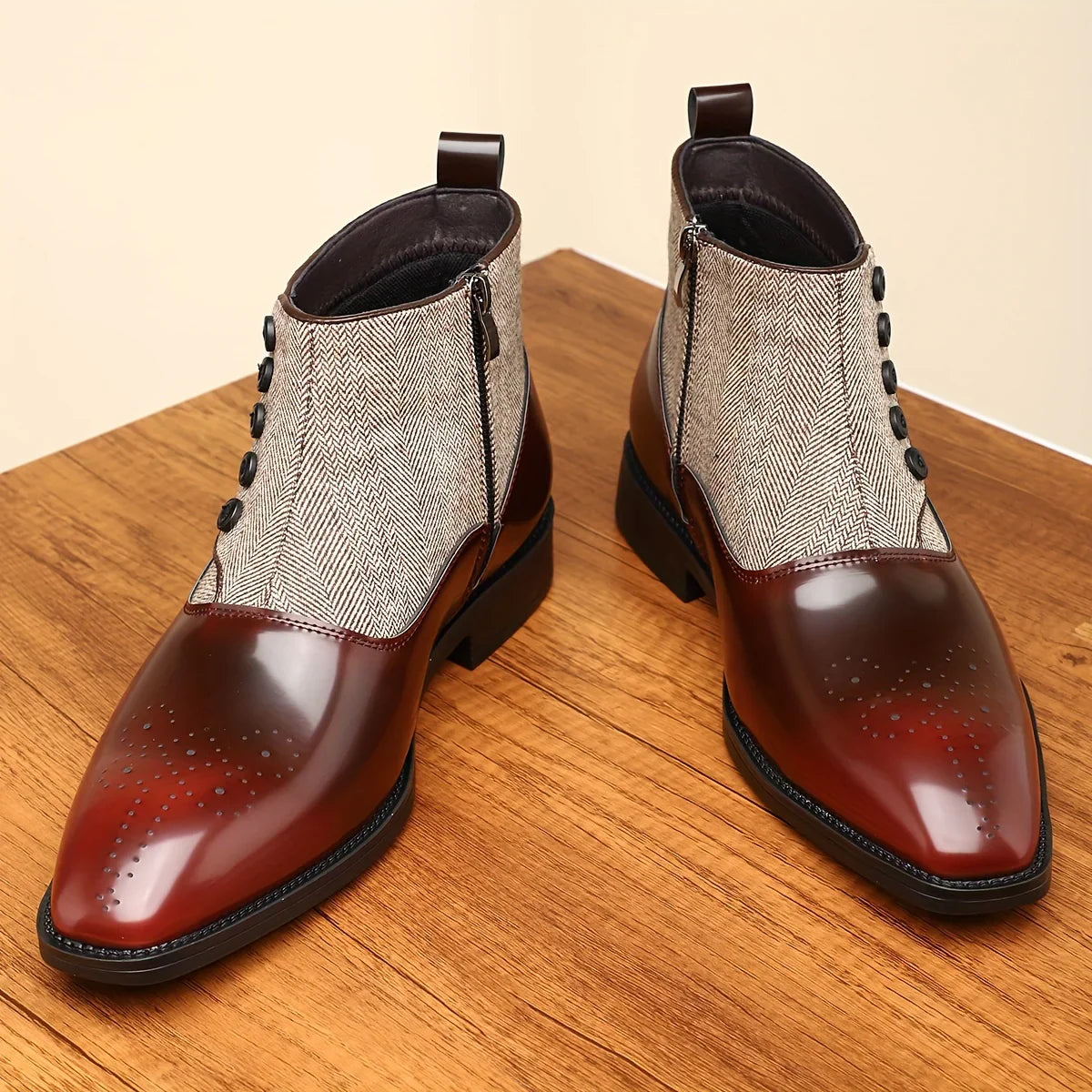 Gerald Wentworth Chelsea Leather Boots - Echelon Lifestyle