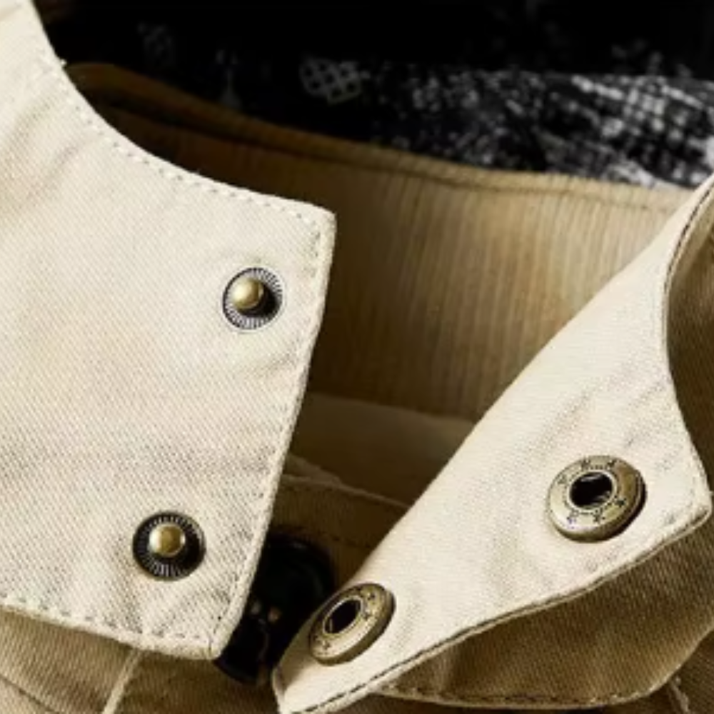 Eleganta jaka ar vairākām kabatām