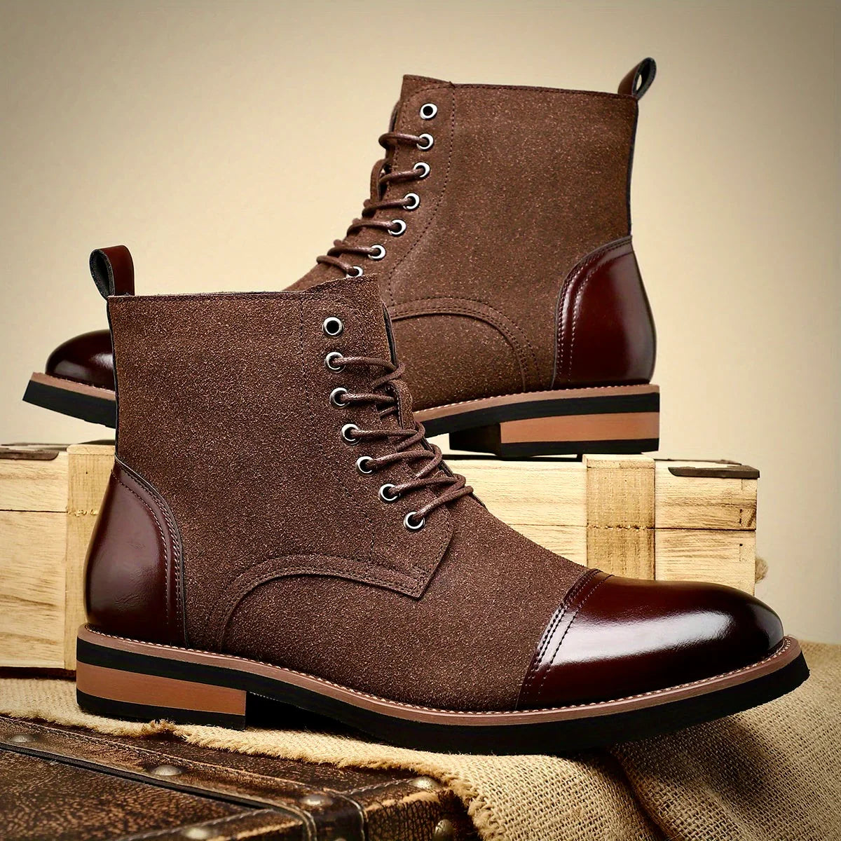 Oliver Ashford Oxford Leather Boots - Echelon Lifestyle
