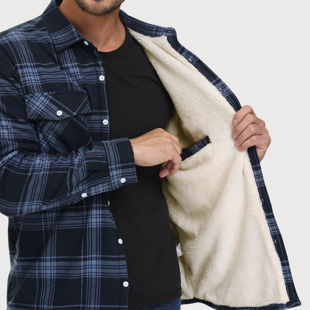 JACKSON | LINED FLEECE JACKET - Echelon Lifestyle