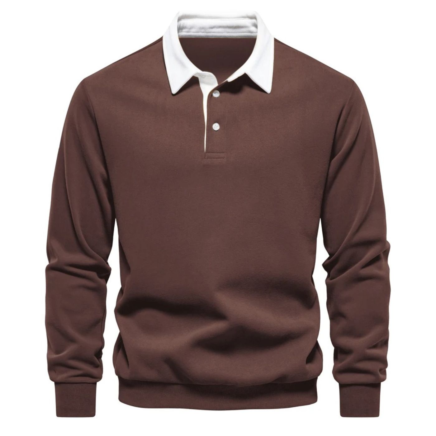GIANMARCO | LONG-SLEEVE POLO - Echelon Lifestyle