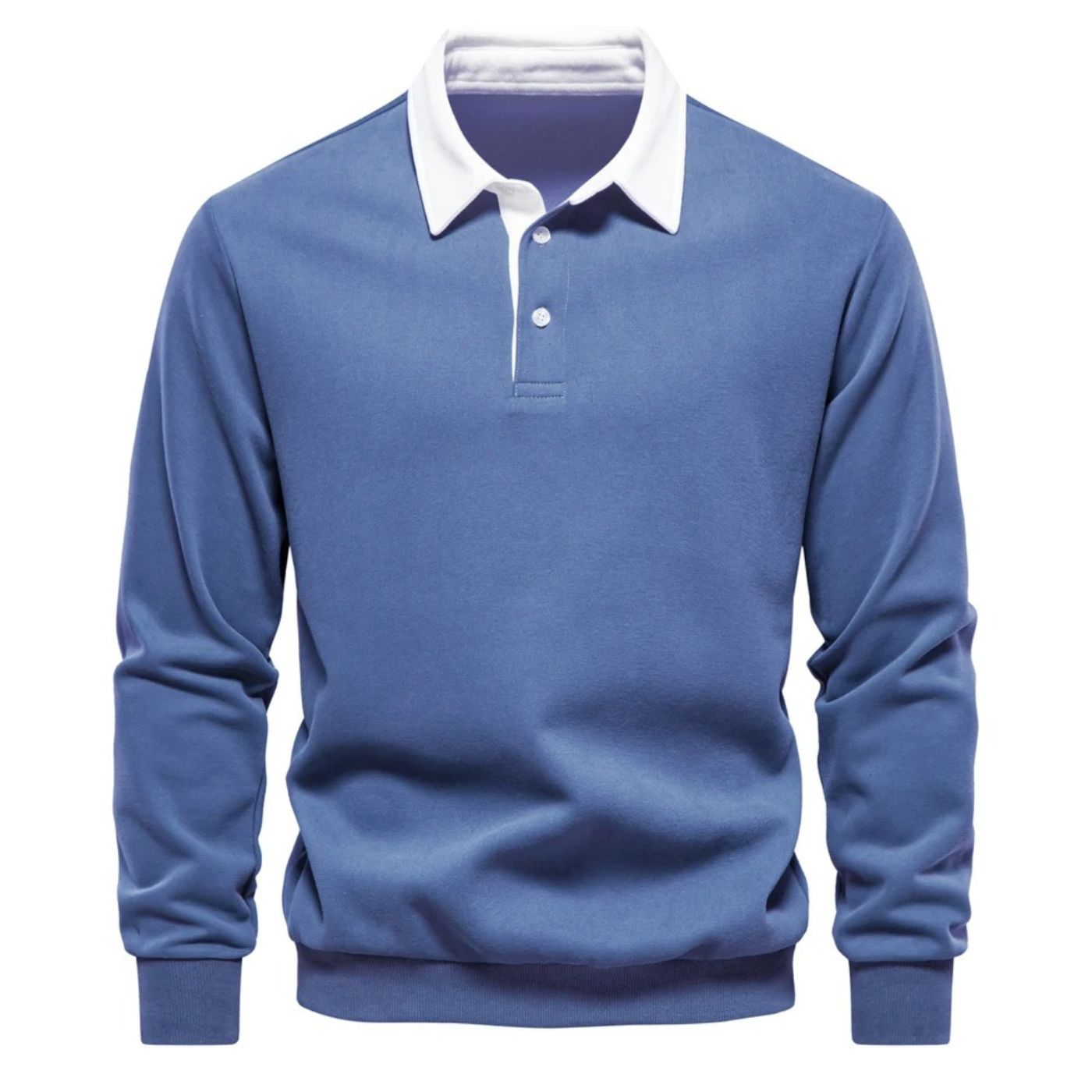 GIANMARCO | LONG-SLEEVE POLO - Echelon Lifestyle