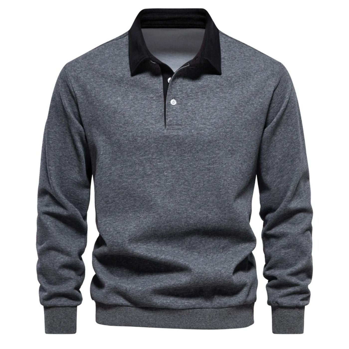 GIANMARCO | LONG-SLEEVE POLO - Echelon Lifestyle