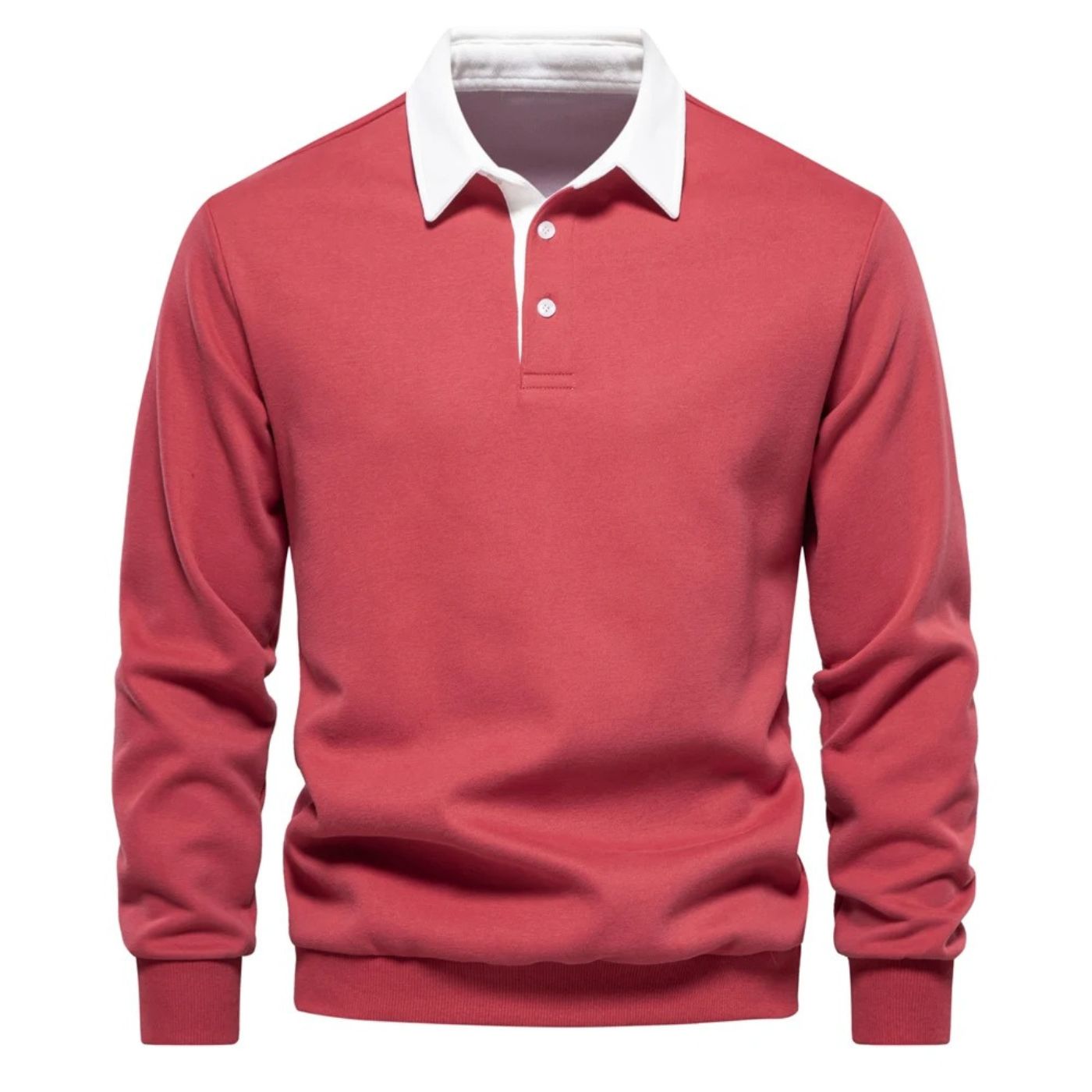 GIANMARCO | LONG-SLEEVE POLO - Echelon Lifestyle