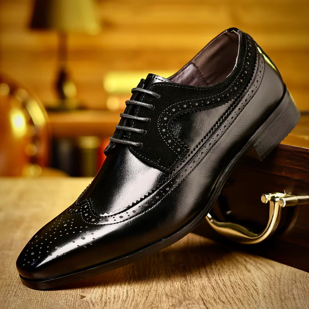 Alexander Prescott Leather Dress Shoes - Echelon Lifestyle