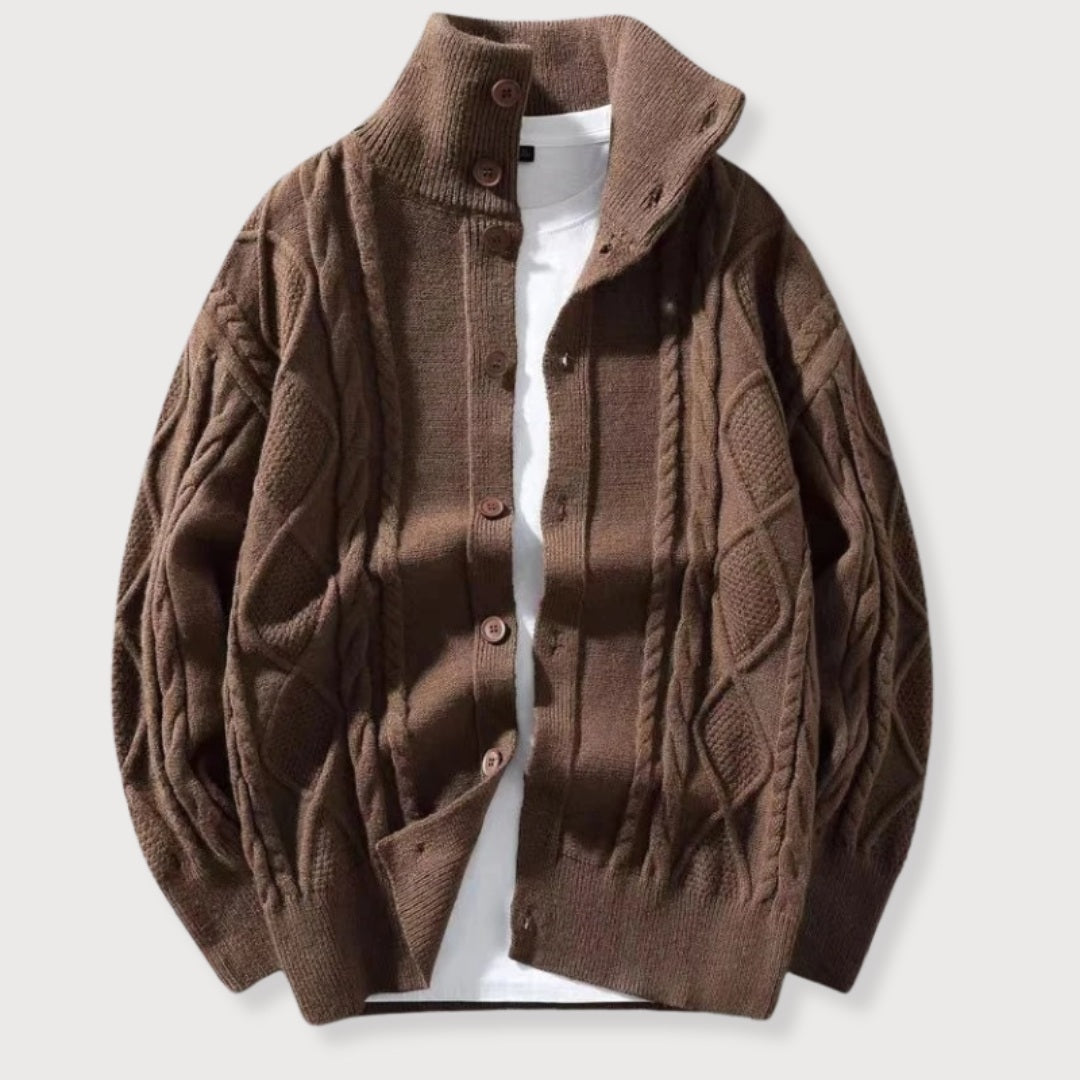 LEONARDO | MEN'S KNIT CARDIGAN - Echelon Lifestyle