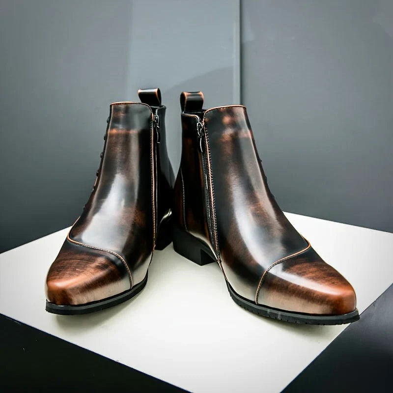 Samuel Thatcher Leather Dress Boots - Echelon Lifestyle