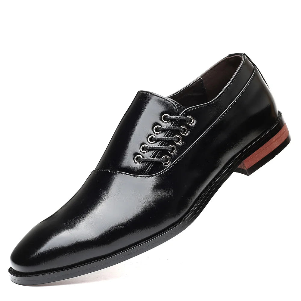 Bertolini Genuine Leather Oxford Shoes - Echelon Lifestyle