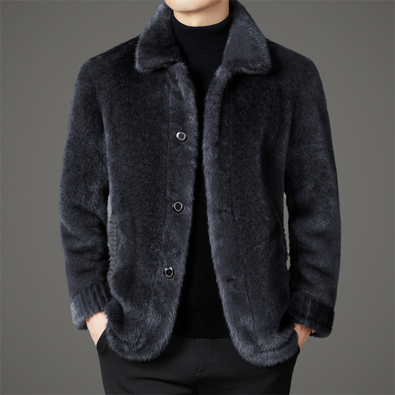 EDWARD | LUXURY SHORT MINK FUR COAT - Echelon Lifestyle