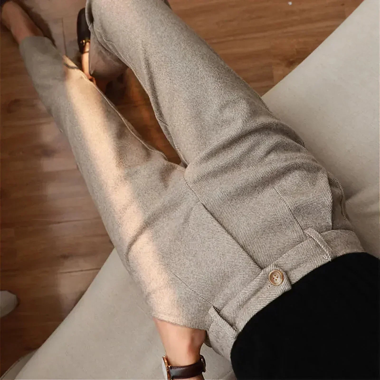 HENRY | LUXURY FABRIC TROUSERS - Echelon Lifestyle