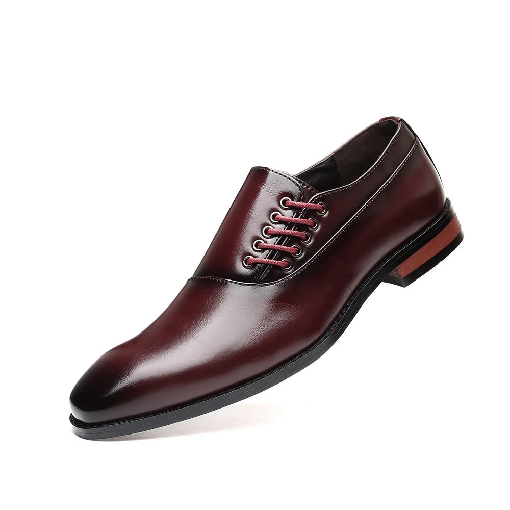 Bertolini Genuine Leather Oxford Shoes - Echelon Lifestyle
