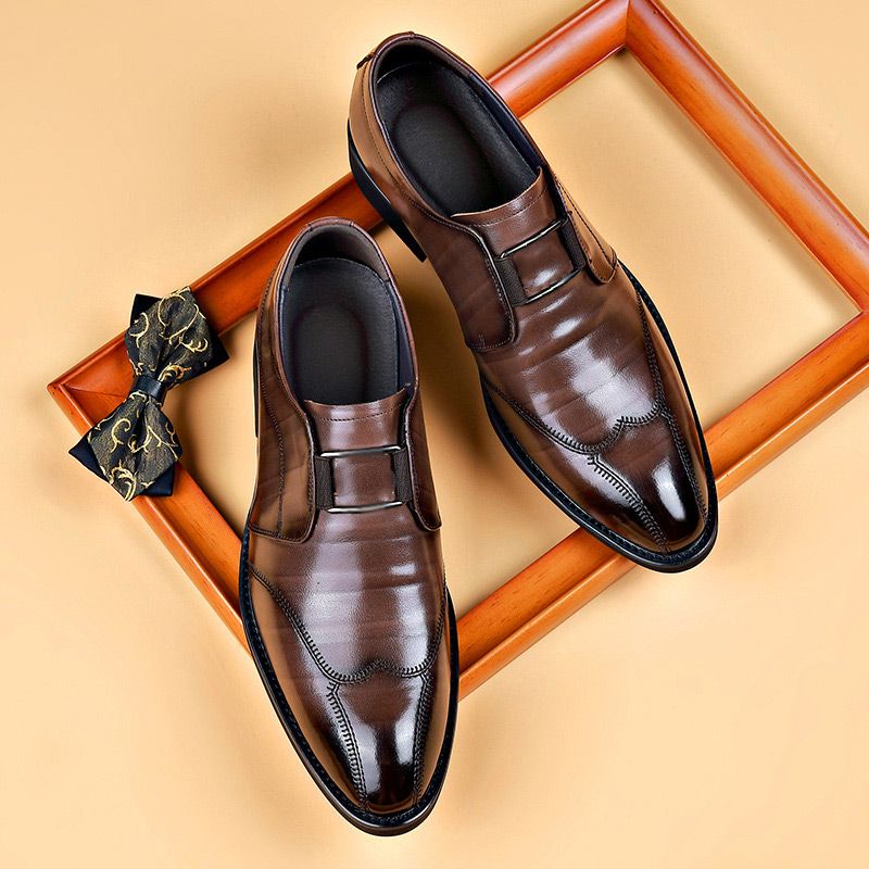 Dominic™ | Versatile Leather Sports Sneakers - Echelon Lifestyle