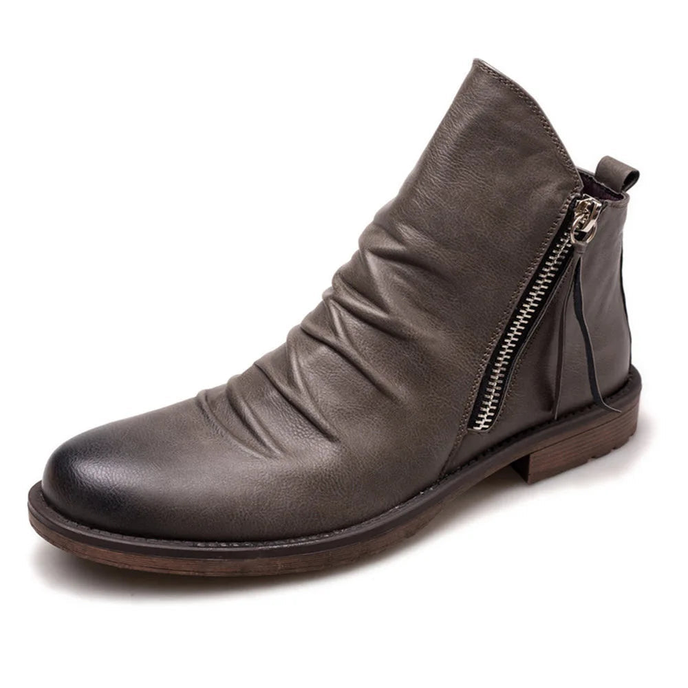 Owens | Leather Chelsea boots - Echelon Lifestyle