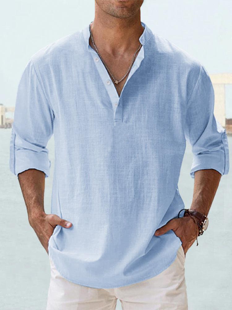 Kevin | Linen Shirt (Buy One, Get One Free) - Echelon Lifestyle