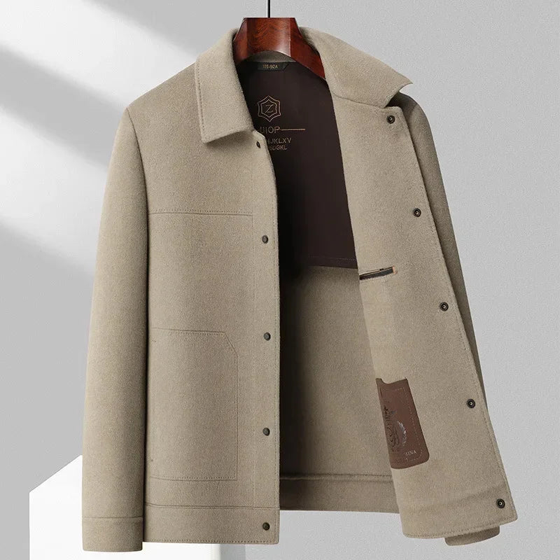 HARRISON | ELEGANT WOOL COAT - Echelon Lifestyle
