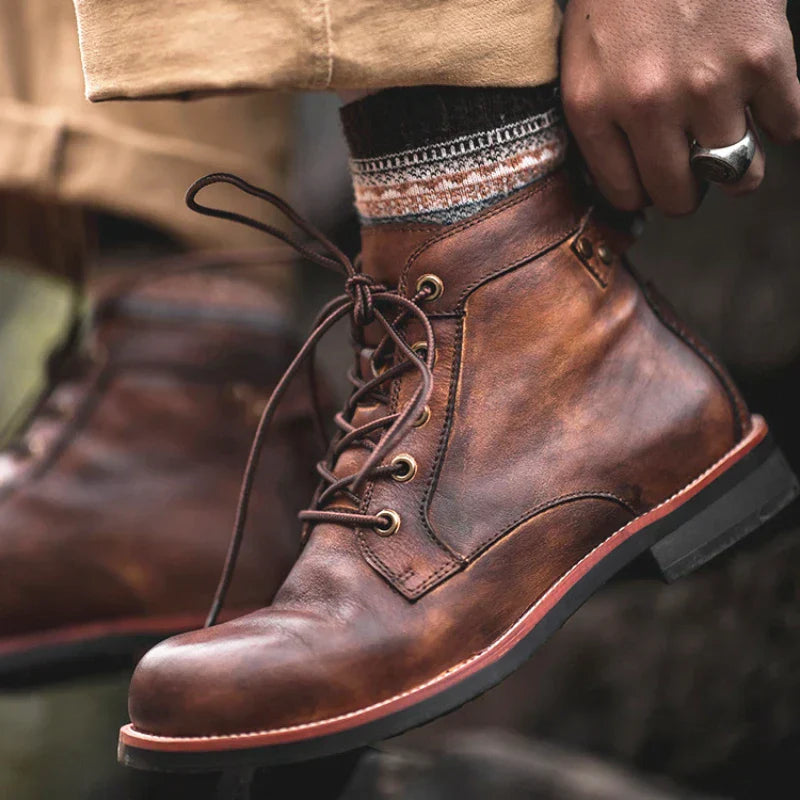 Kelvin | Men's high-top boots - Echelon Lifestyle