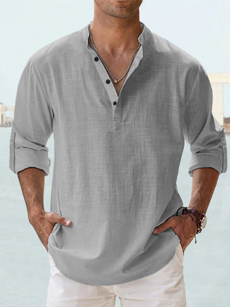 Kevin | Linen Shirt (Buy One, Get One Free) - Echelon Lifestyle