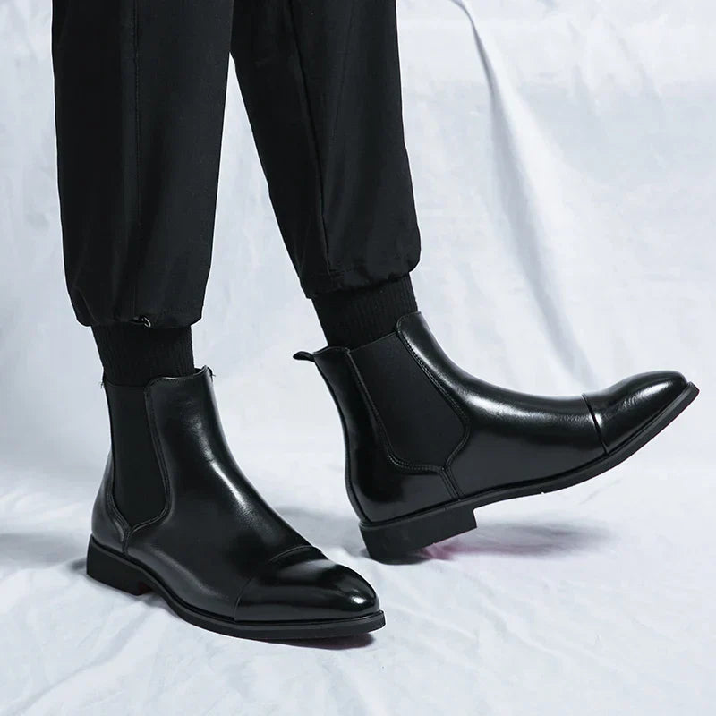 Vincent | Genuine leather Chelsea boots - Echelon Lifestyle