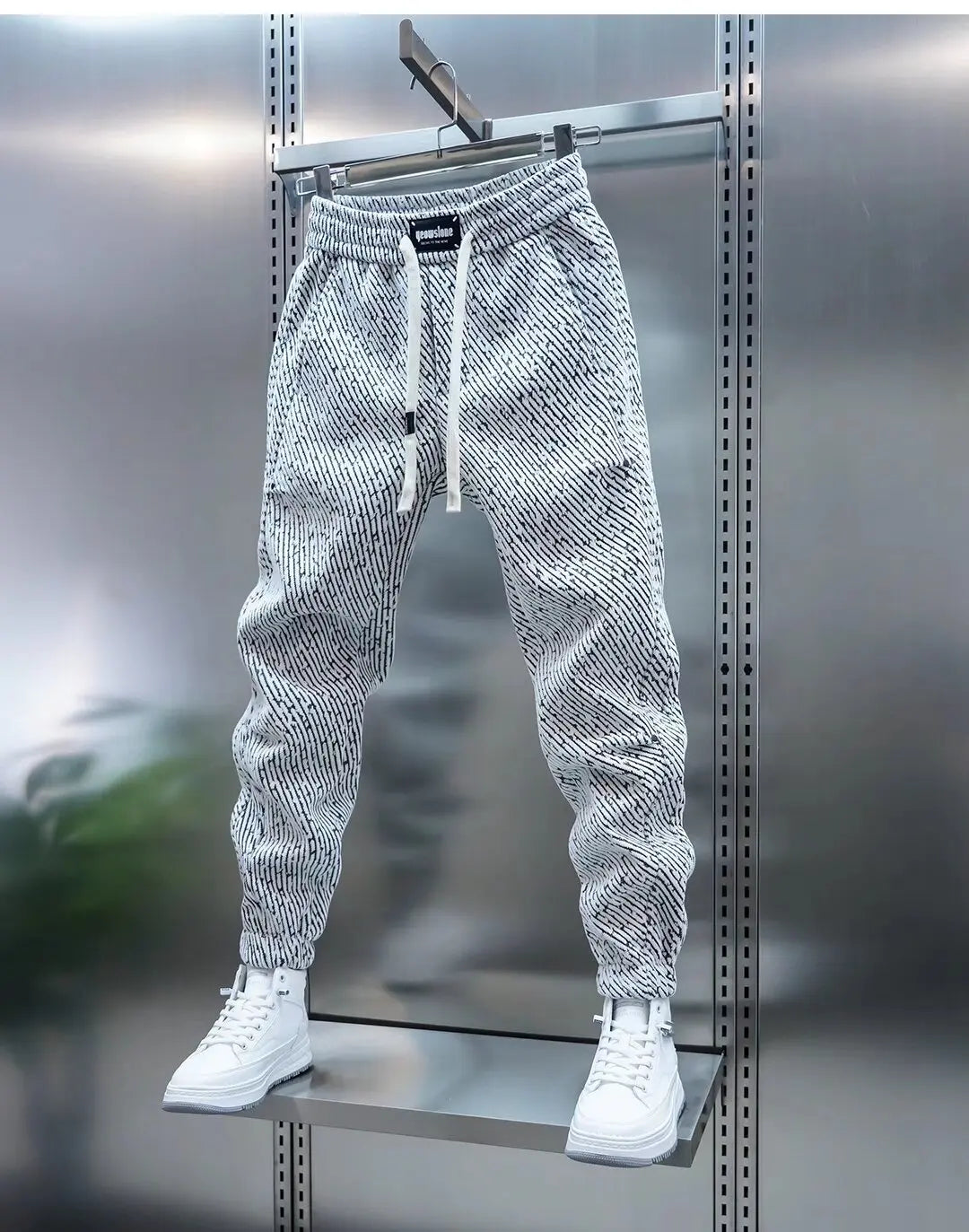 DYLAN | CASUAL PATTERNED TROUSERS - Echelon Lifestyle