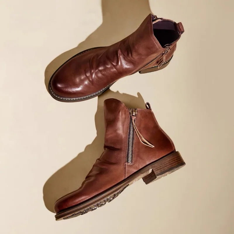 Owens | Leather Chelsea boots - Echelon Lifestyle