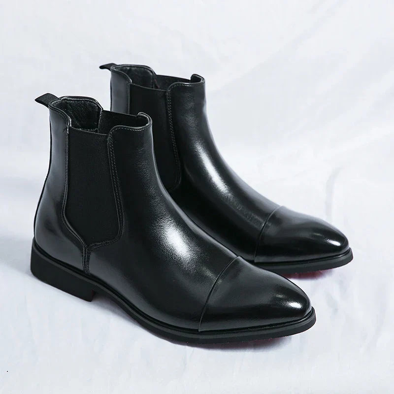 Vincent | Genuine leather Chelsea boots - Echelon Lifestyle